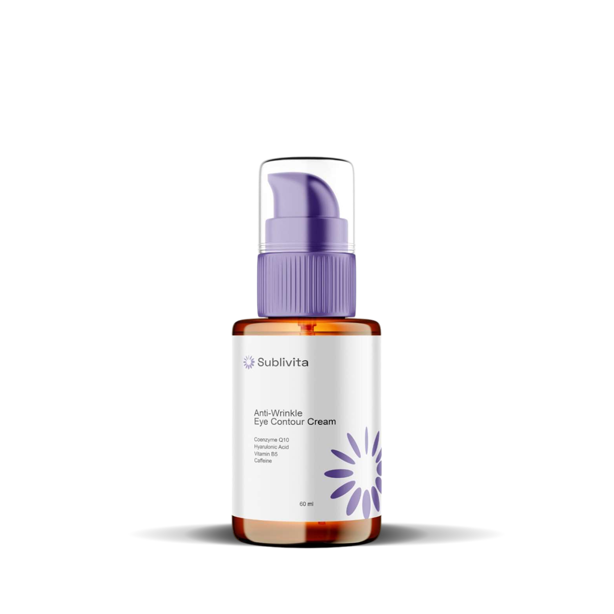 Anti-Wrinkle Moisturizing Eye Cream with Caffeine - 60 ML