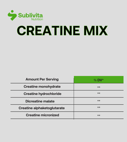 Sublivita CREATINE MIX  300 GR